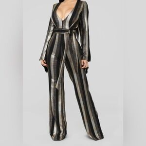 Never Worn metallic body suit